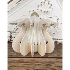 Vintage 1940s A Karoff Swan Drying Hanger Clips For Lingerie And Hosiery