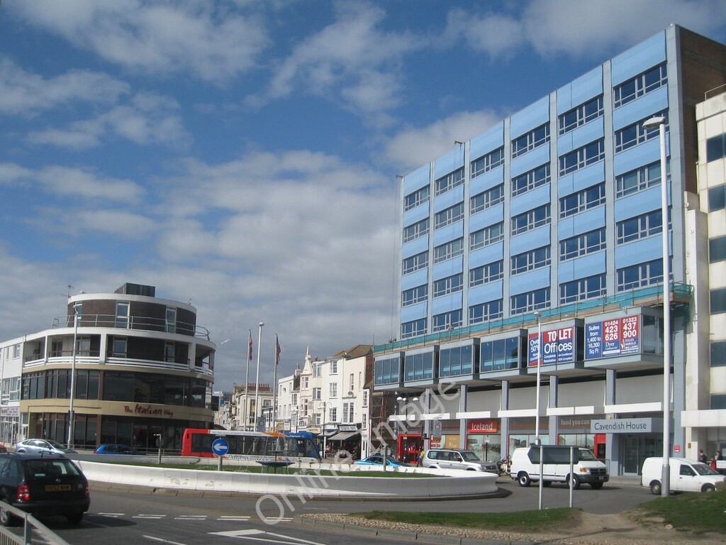Photo 6x4 Cavendish House Hastings/TQ8110 The large blue building of