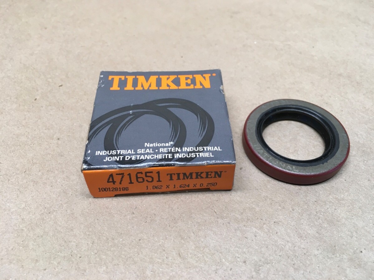 TIMKEN(NATIONAL) OIL SEAL 471651 / 1.062x1.624x0.250 (KB) | eBay