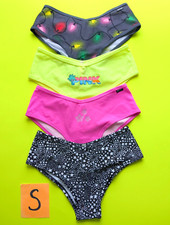 Victoria's Secret PINK Size S Cotton Cheeky Panty Bundle - Lot of 4
