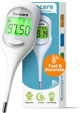 9 Seconds Basal Body Thermometer for Ovulation, Oral Thermometer for Adults and