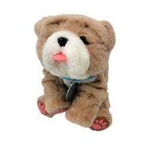 Little Live Pets Rollie My Kissing Puppy Bulldog Interactive Dog Plush Tested