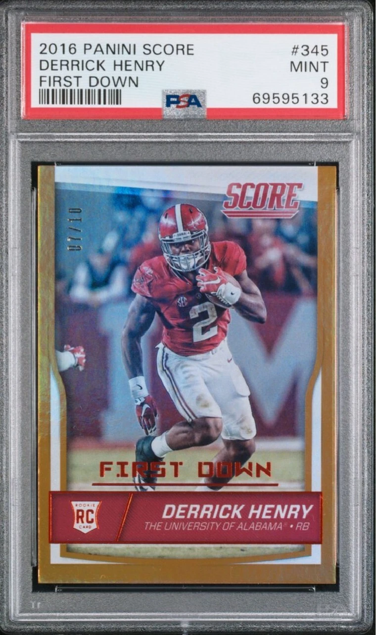 Derrick Henry Panini Score #345 First Down