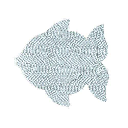 Koncreto Accessori Wc Tappeto Antiscivolo 'Fish' Pz 8 In Blister Cm. 9X9.