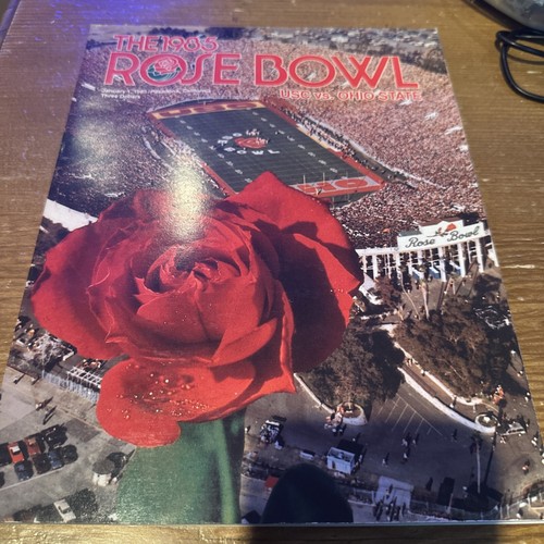 1985 ROSE BOWL PROGRAM USC VS. OHIO STATE VTG NCAA Football