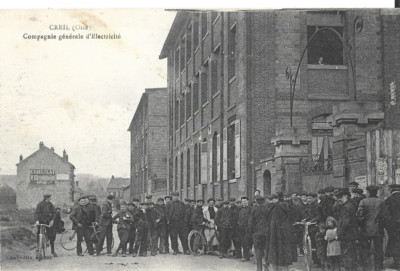 CPA Creil - 60 - Oise - Compagnie général electric - selten -