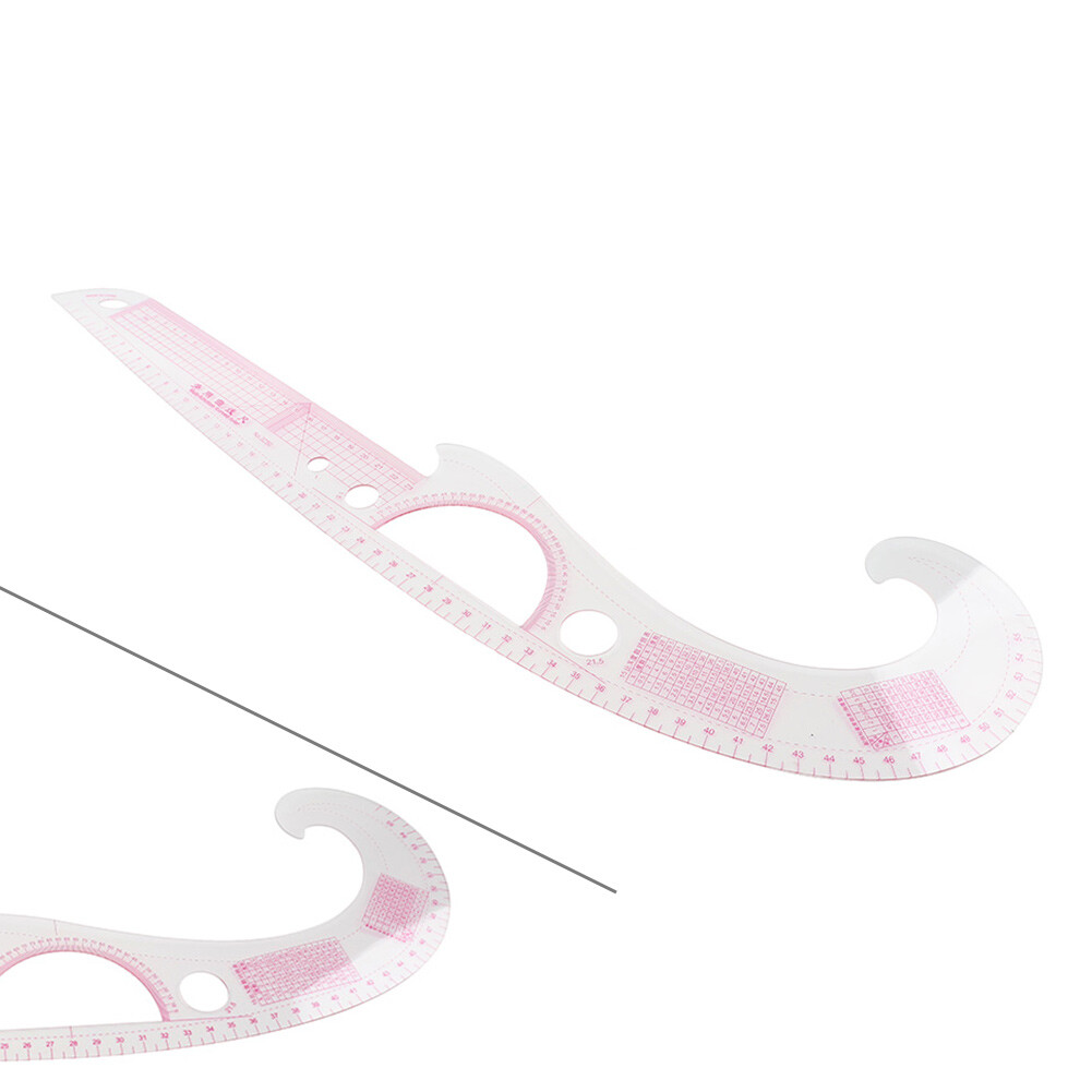 Sewing Sleeve Curve PLASTIC Metric Ruler Tailor Set DIY Clothing Supplies #3250