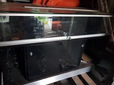 Lockable Glass Display Cabinet With Rotating Bases Miscellaneous