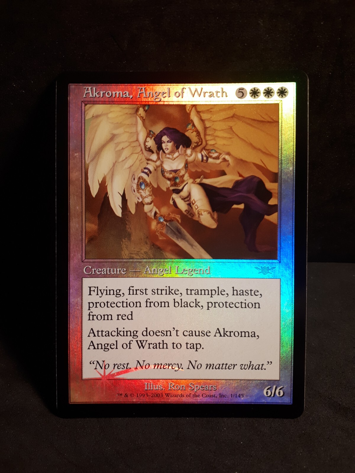 Akroma, Angel of Wrath NM FOIL - Legions - Magic the Gathering MTG
