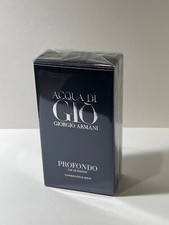Giorgio Armani Acqua di Gi Profondo 1.35 oz Eau de Parfum Spray for Men Sealed