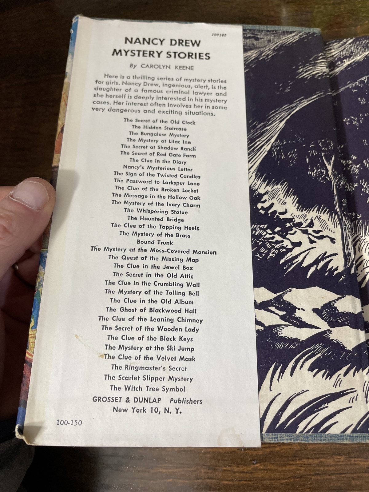 Nancy Drew The Mystery of the Brass Bound Trunk #17 Carolyn Keene 1940 ...