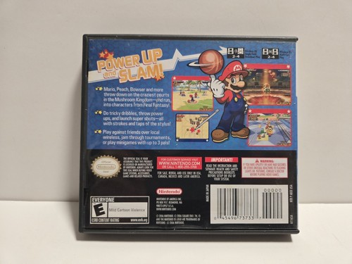 Mario Hoops 3 su 3 (Nintendo DS) solo custodia originale - Foto 2 di 5
