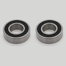 2 - ROLLER BEARINGS 6004-2RS SEALED BALL BEARINGS 20mm X 42mm X 12mm USA SELLER