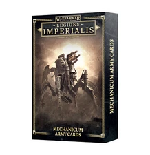 Legions Imperialis: Mechanicum Army List Cards Warhammer