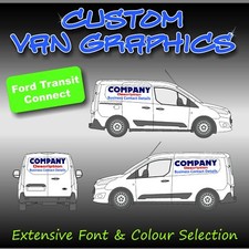 Van Graphics Sign Writing Vehicle Lettering Signs Ford Transit Connect