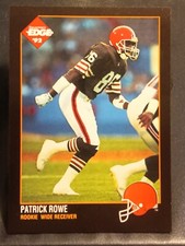 1992 Collector's Edge ⭐Limited Print #008429⭐ #194 Patrick Rowe (RC) Browns 