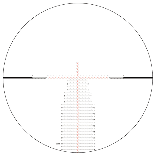 NSP ミッドレングス　6'8 5プラグ　美品 現地手渡し NightForce NX8 2.5-20x50mm Riflescope ZeroStop Mil-XT Reticle Red