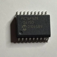 Lot Of 4 Microchip PIC16F628-04/SO Microcontroller