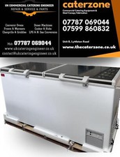 Chest Freezer Double Lid Work Top 171x78x94cm Brand New