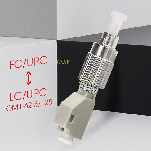 LC Female to FC Male UPC APC SM MM OM3 OM4 Hybrid Fiber Optic Adapter Converter - 第 12/15 張圖片