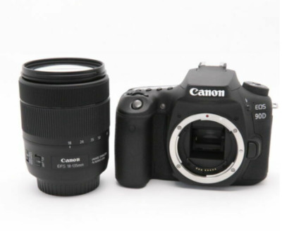 USED Canon EOS 90D EF-S18-135mm f/3.5-5.6 IS USM Lens Kit FREESHIPPING