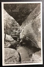 Trail Scene Cumberland Falls State Park Kentucky RPPC