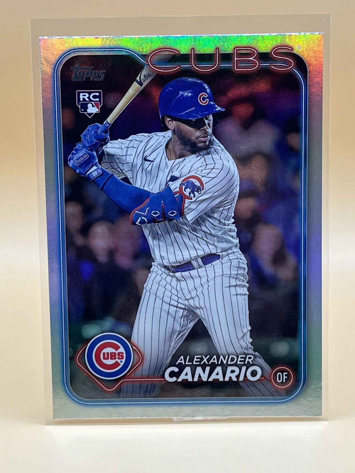 2024 Topps Series 2 Alexander Canario #452 - Rainbow Foil RC Chicago Cubs
