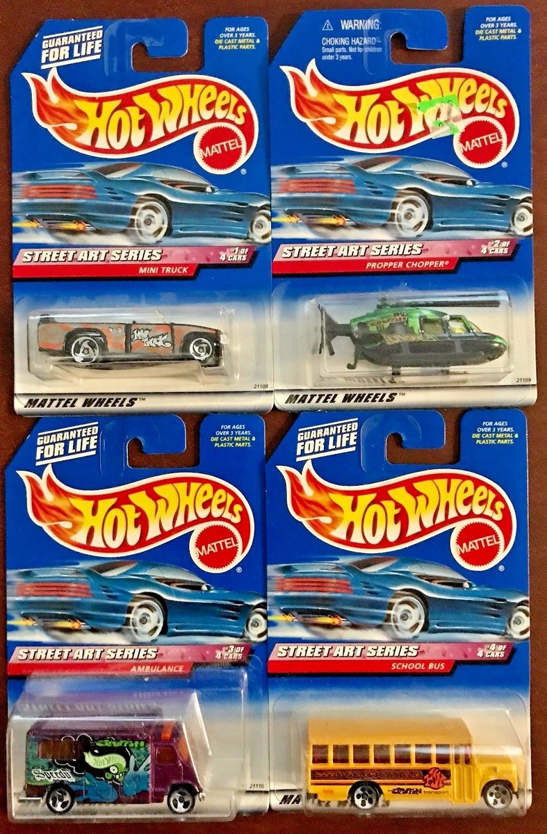 Hot Wheels 1999 Street Art Series #HWSA 1:64 Scale Die-cast