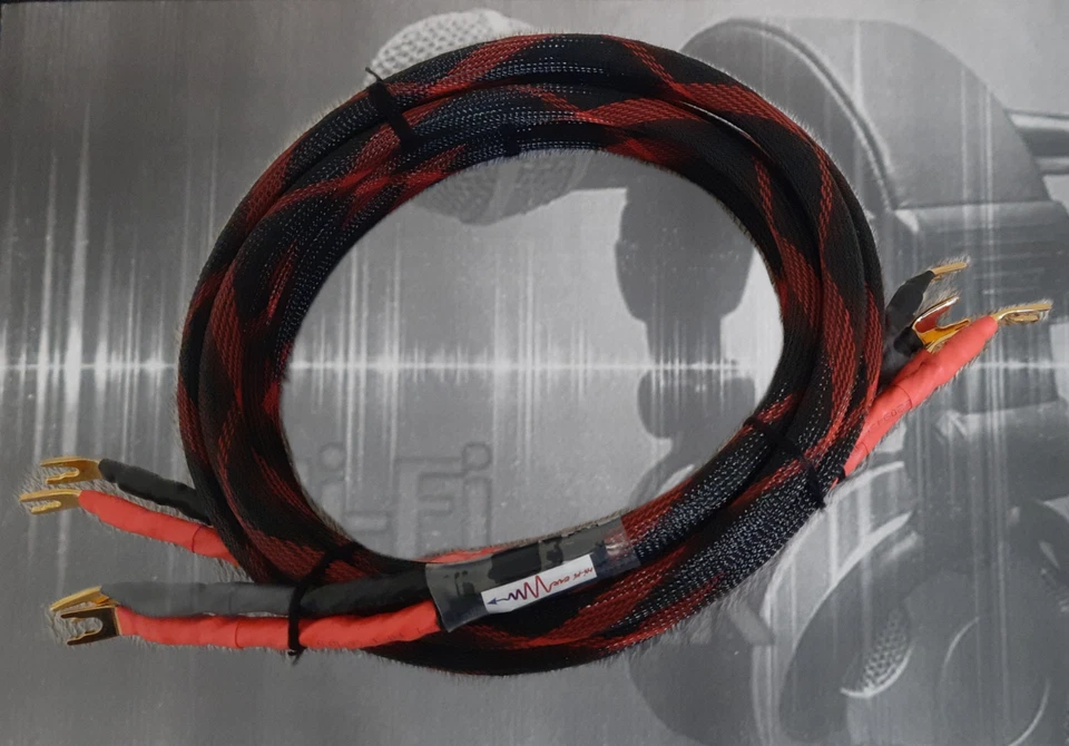 CAVI DI POTENZA PER DIFFUSORI BI-WIRING JUMPER HI-END HI-RES HI-FI TOP UPGRADE! - Immagine 2 di 4