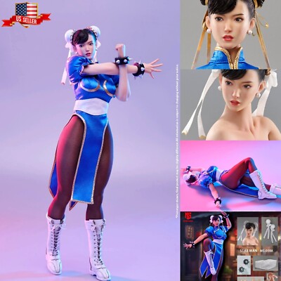 IN US_Star Man MS008A 1/6 Female Fighter Chun-li Figure/Great Detail 2024 Ver.