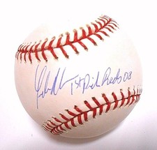 Yonder Alonso Inscribed MLB Baseball Signed Autograph Baseball Ball Oakland A's