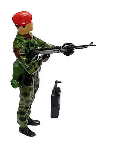Vintage Action Force 2 PARA with Weapon ~ 1982 Palitoy Action Figures - Picture 4 of 7