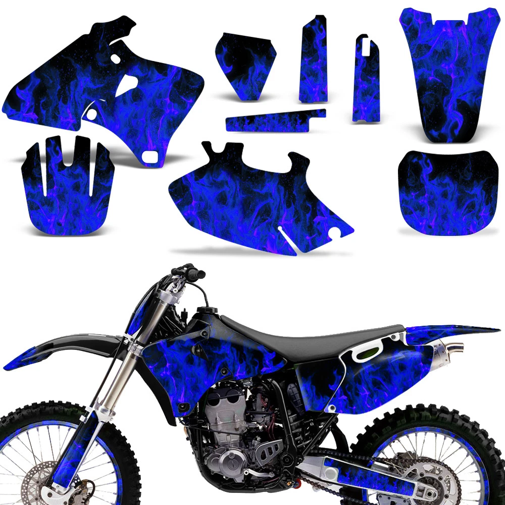Graphic Kit Yamaha YZF 250 400 426 MX Dirt Bike Stickers Deco 98
