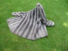 LUXUS Fell Pelz Nutria Nutriamantel Nutriajacke Gr.38-40-42  Geschäftsauflösung