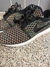 Nike Roshe Run Flyknit Multi Coloured Excellent Condition Uk Size 8