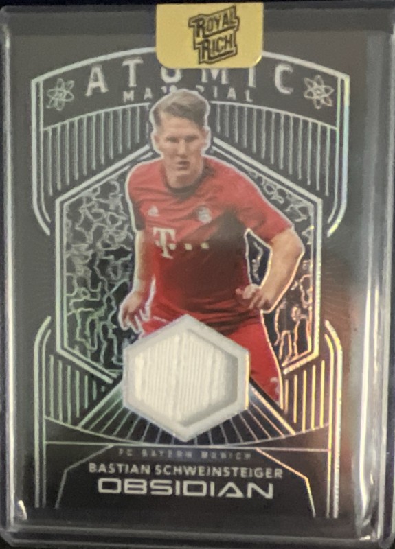 2020-21 Panini Obsidian - Atomic Material Relics Bastian Schweinsteiger #AT-BS 
