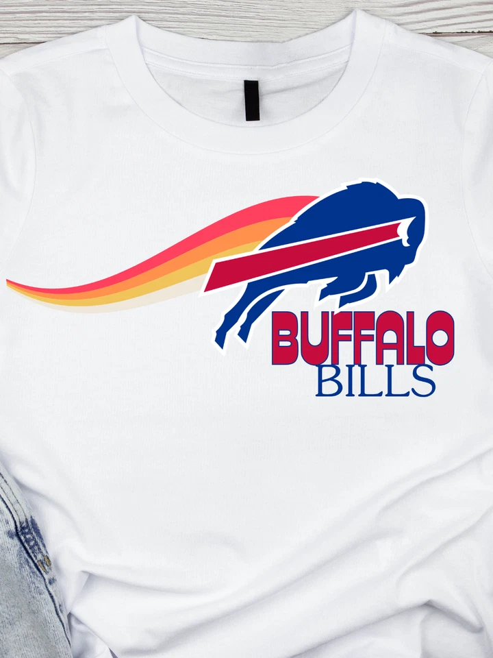 Moletom feminino retrô de futebol Buffalo | Cozy Game Day Crewneck | Western NY - Imagem 3 de 4