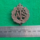 WW2 ATS Auxiliary Territorial Service British Army Econoy Plastic Cap Badge