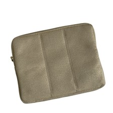 Bvlgari Parfums Cosmetic Gold Beauty Make Up Pouch Bag Travel New