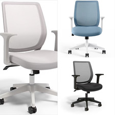 Staples Essentials Ergonomic Fabric Swivel Task Chair