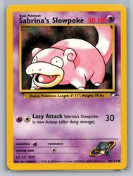 Sabrina's Slowpoke 95/132 Gym Heroes Common