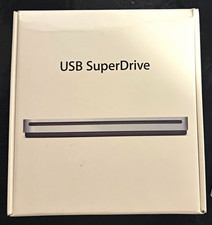 Apple USB SuperDrive External USB-Powered Silver CD/DVD Drive 8x MD564LL/A