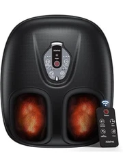 RENPHO Shiatsu Foot Massager Machine with 3 Heat Levels, Wireless Control