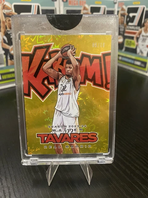 2023-24 Panini Crown Royale Euroleague Walter Tavares Gold Kaboom /10
