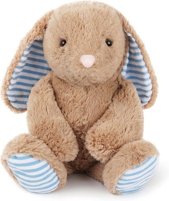 Plüschtier Hase Kuscheltier Stofftier Plüsch Widder mit langen Ohren, 45 cm