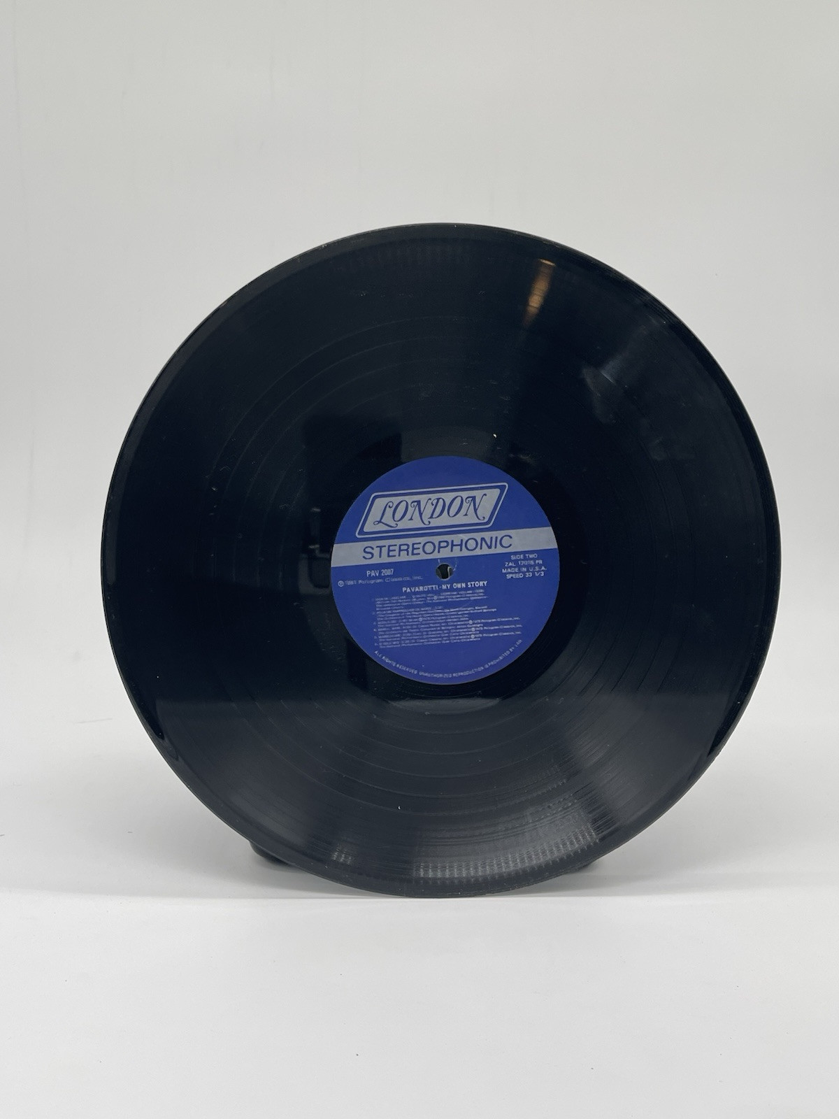 PAVAROTTI MY OWN STORY 2-LP SET VG+ VINYL RECORD LONDON GATEFOLD 1981 FREE SHIP