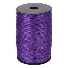5/32 Inch Polypropylene Rope Braided Ropes 328ft Nylon Rope Dark Purple