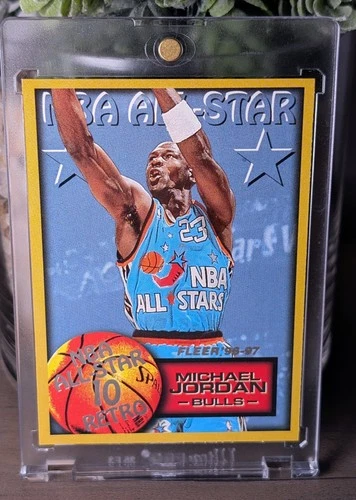 1996-97 Fleer - NBA All-Star Retro Michael Jordan #282