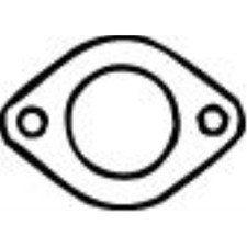 WALKER Dichtung Abgasrohr hinten mitte vorne für Fiat Barchetta 183 1.8