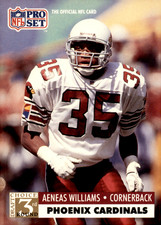 1991 Pro Set - 3rd Round Draft Choice Aeneas Williams #788 (RC)